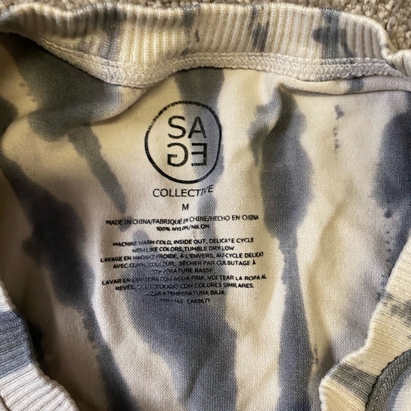 SAGE workout cut of t shirt - Picture 2 of 4